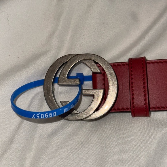 Red Gucci Belt size 38 - Picture 2 of 3